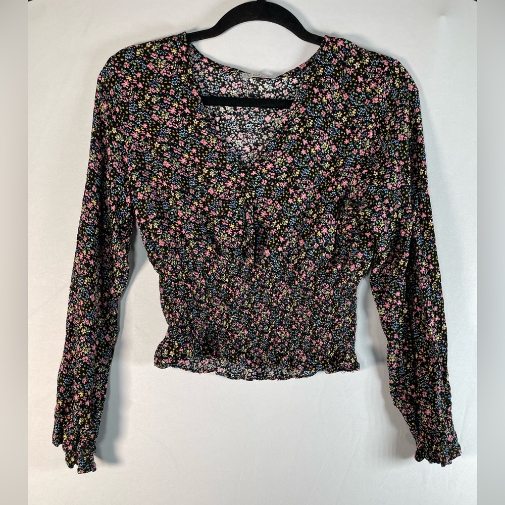 Crop top fitted at waist